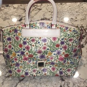 Large Multicolor Floral Dooney and Bourke Satchel